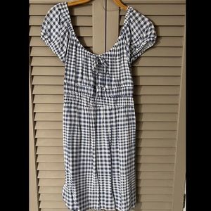Gingham Stretch Dress NWT